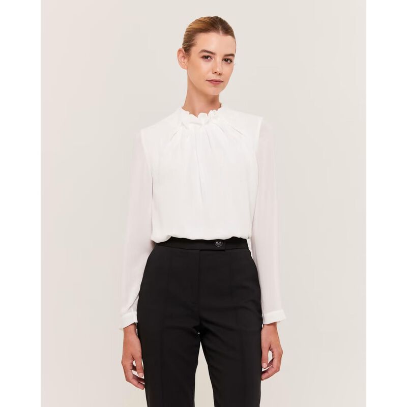 SABA Willa High Neck Ls Top image number 6